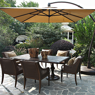 Обеденная группа Вишневый садъ Альберо Колониале 2, садовая мебель