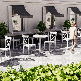 Стул Tilia Capri Цвет Светло-зеленый для дачи Стул Tilia Capri Цвет Светло-зеленый, садовая мебель