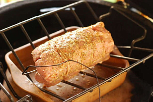 V-образная решетка для ребрышек для гриля Big Green Egg XL/L/M для сада