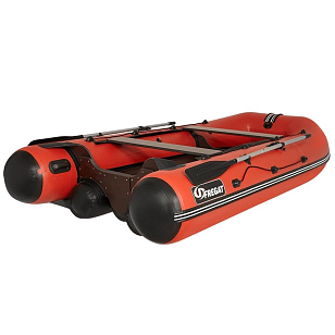 Лодка ПВХ Фрегат 370 FM Light красная для хобби и пикника