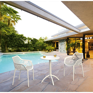 Кресло Siesta Contract Air XL Цвет: белый для дачи Кресло Siesta Contract Air XL Цвет: белый, садовая мебель