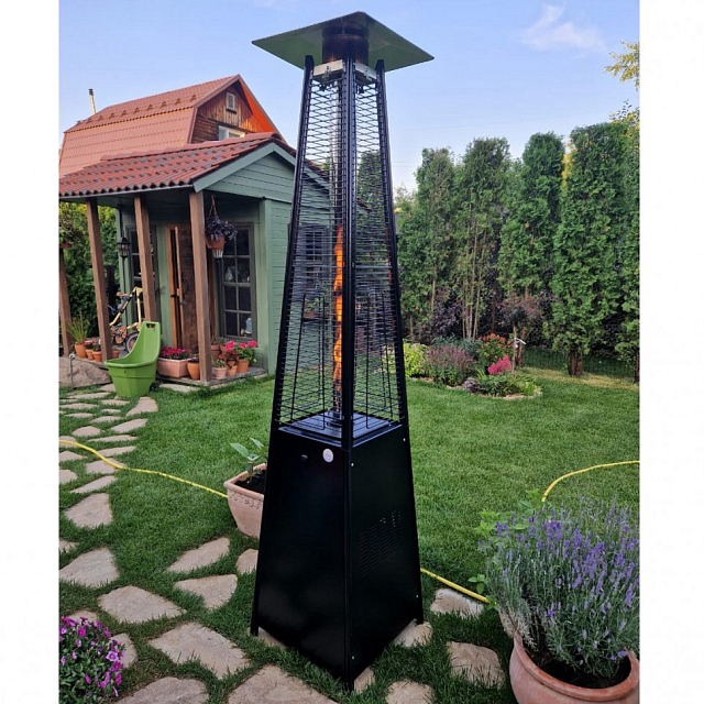 Уличный газовый обогреватель WWT 13I Total Black 