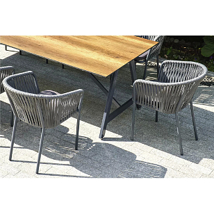 Обеденная группа 4SIS Санта-Фе на 10 персон, садовая мебель