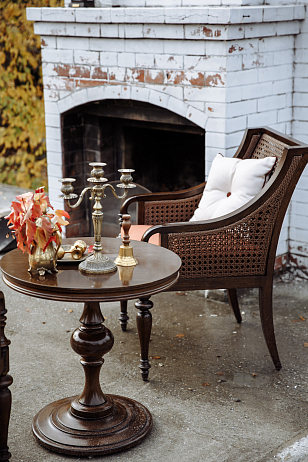 Круглый стол Вишневый садъ Альберо Колониале, садовая мебель