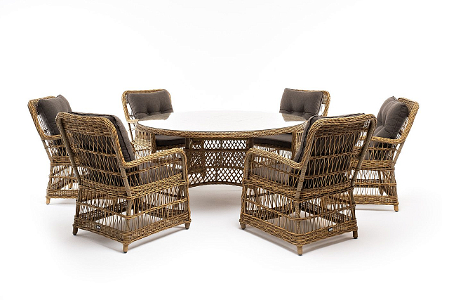 Обеденная группа 4SIS Эспрессо-150 C, цвет соломенный 