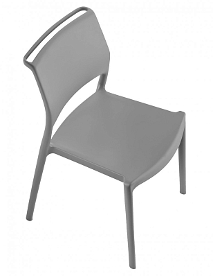 Стул Pedrali Ara Цвет: антрацит для дачи Стул Pedrali Ara Цвет: антрацит, садовая мебель