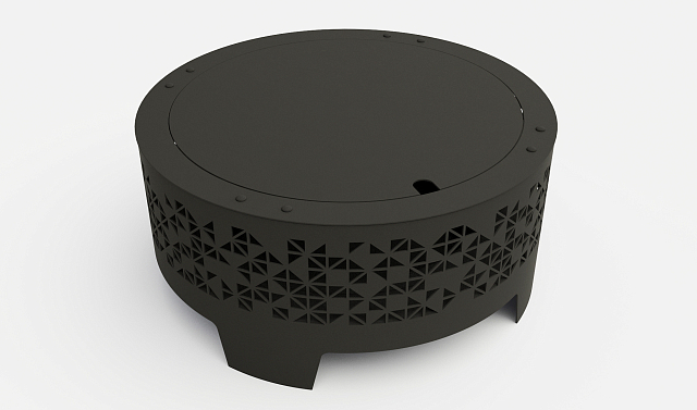 Уличный очаг Grey Stone Flamm Trigon 