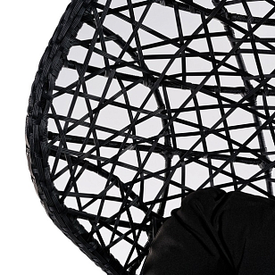 Подвесное кресло для сада Joygarden Cand black, садовая мебель