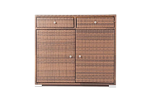 Плетёная тумба 4SIS Мальта Цвет: коричневый, садовая мебель