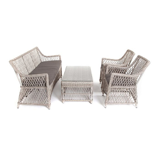 Лаунж-зона 4SIS Асти на 4 персоны, цвет бежевый 