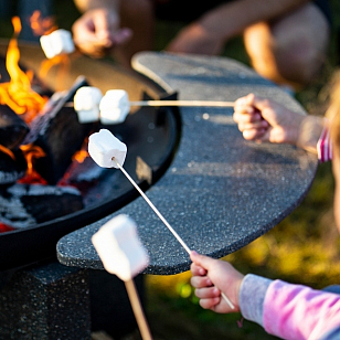 Столешница для костровой чаши Concretika 80, уличное оборудование