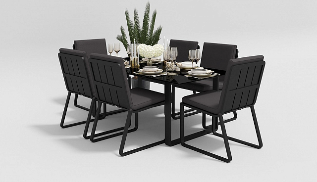 Стол Gardenini Voglie Black 180 