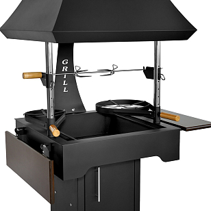 Дровяной гриль Hunter Smoker 210 для сада