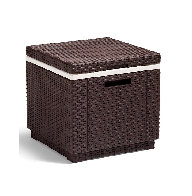 Столик-холодильник Keter Ice Cube коричневый 