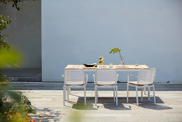 Стол обеденный деревянный Tagliamento Armona белый 