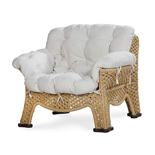 Кресло-стул сизалевое Leda Элегия, садовая мебель