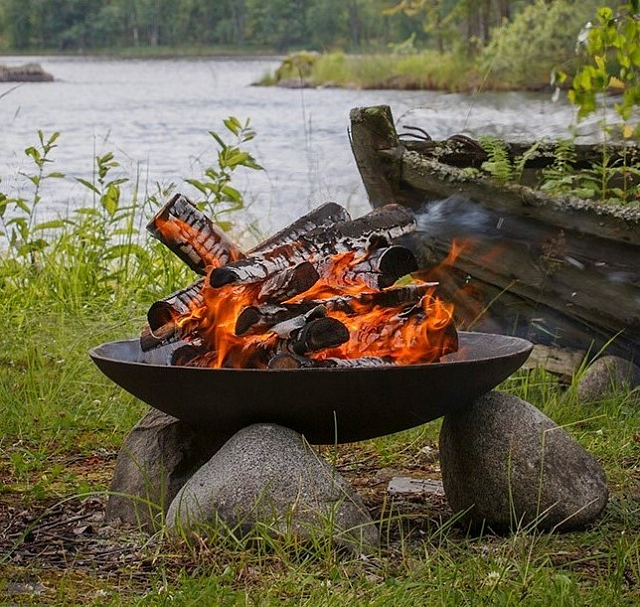 Чугунная чаша для огня без основания Concretika Iron A 100 