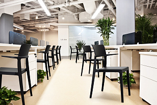 Кресло Siesta Contract Plus Цвет: чёрный для дачи Кресло Siesta Contract Plus Цвет: чёрный, садовая мебель