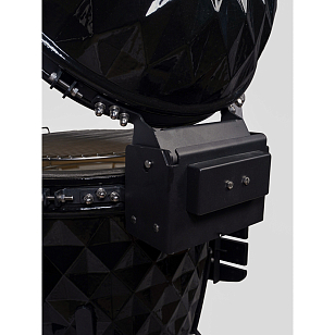 гриль керамический diamond egg xl pro цвет: черный для приготовления пищи гриль керамический diamond egg xl pro цвет: черный для дачи