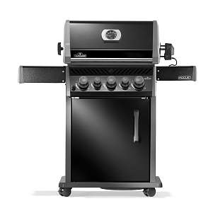 гриль газовый napoleon rogue 425 rsb (с конфоркой и вертелом)