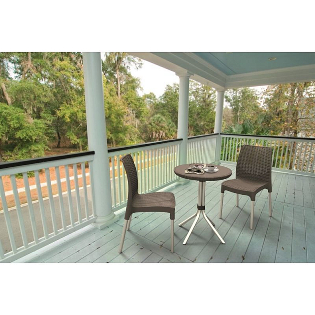 Лаунж зона Keter Chelsea set капучино 