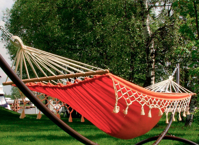 Гамак одноместный Lite Tango оранжевый (без каркаса)