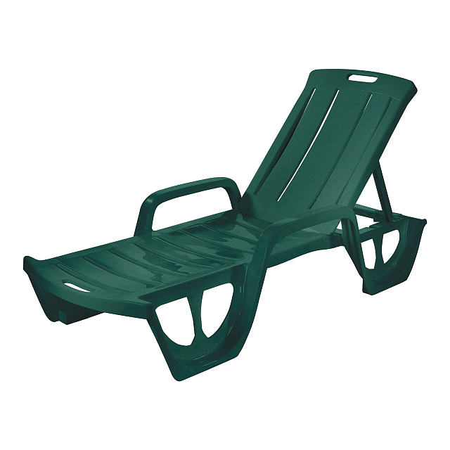 Шезлонг садовый Keter Florida зеленый 