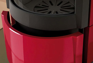 Печь дровяная La Nordica Fortuna Цвет: красный, товары для загородного дома