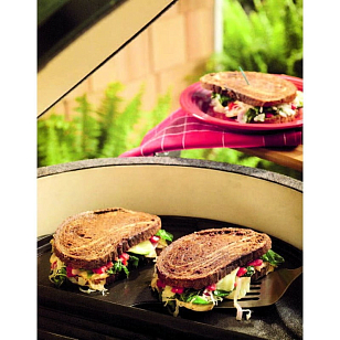 Сковорода полукруглая чугунная для гриля Big Green Egg L (диаметр 41 см) для сада