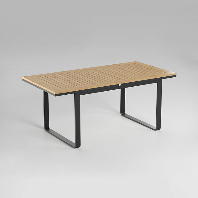 Стол Gardenini Premium Voglie 180 Карбон 