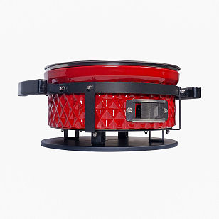 Настольный керамический гриль Diamond Egg Tabletop Grill Цвет: красный для сада