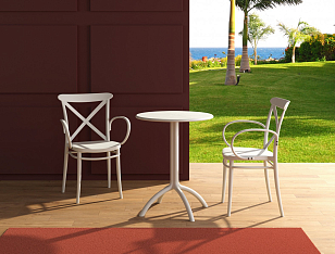 Стол Siesta Contract Octopus Цвет: белый, садовая мебель