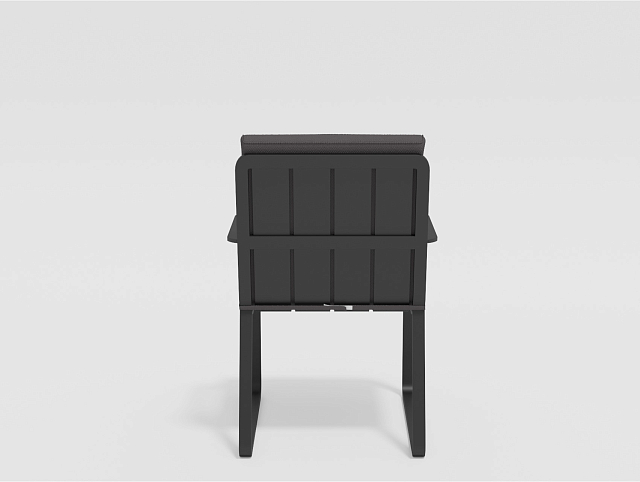 Стул Gardenini Vogle Armrest carbon anthracite 