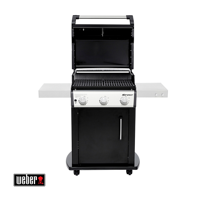 гриль газовый weber spirit e-315 gbs, черный