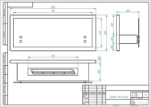 Биокамин ZeFire Polakr 1200, товары для загородного дома