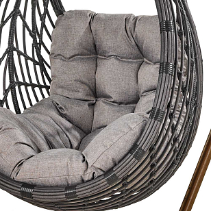 Подвесное кресло Cocoon Chair N886-W72 Dark Grey, садовая мебель