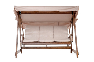 Качели Semka Floresta cappuccino лиственница, садовая мебель