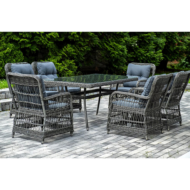 Обеденная группа 4SIS Цесена Цвет: графит 