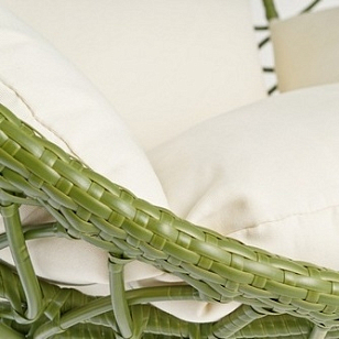 Садовые качели кокон Joygarden Aura green, садовая мебель