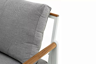 Диванная группа из алюминия Joygarden Maya L Цвет: белый, садовая мебель