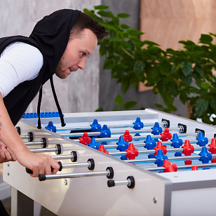 Настольный футбол Desperado Foosmaster ITSF для отдыха за городом Настольный футбол Desperado Foosmaster ITSF для хобби и пикника