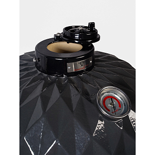 гриль керамический diamond egg xl pro цвет: серый для приготовления пищи гриль керамический diamond egg xl pro цвет: серый для дачи