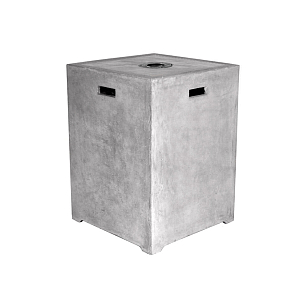 Уличный газовый камин Clifton Compact Square Grey, уличное оборудование