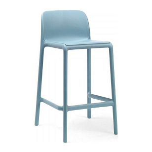Стул полубарный Nardi Faro Mini Цвет: голубой, садовая мебель
