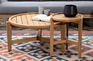 Кофейный стол из тика Joygarden Aspen, садовая мебель