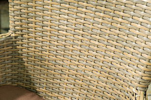 Кресло плетеное Joygarden Aroma светло-коричневый