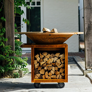 Деревянная столешница OFYR съемная для сада