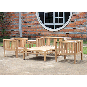 Комплект мебели из тика Lite Rivoli, садовая мебель