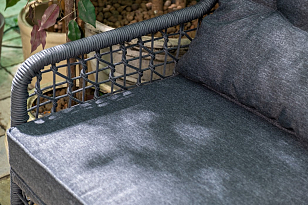 Плетеный диван Joygarden Lucca трехместный, садовая мебель