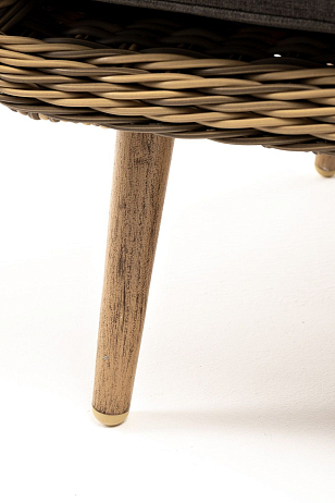 Кресло 4SIS Прованс, цвет соломенный для дачи Кресло 4SIS Прованс, цвет соломенный, садовая мебель